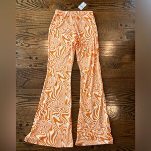 Windsor printed flare pants.  Medium.  New with tags.